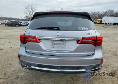 2017 Acura Mdx Technology z USA, uszkodzony, nr VIN 5FRYD4H51HB023104